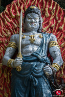 Statue de Acala du temple Nanzo-in à Fukuoka Statue de Acala du temple Nanzo-in à Fukuoka