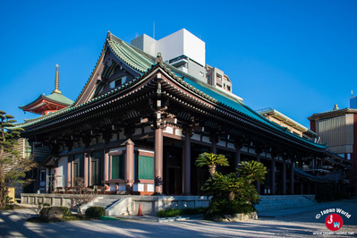 Le temple Tocho-ji à Fukuoka